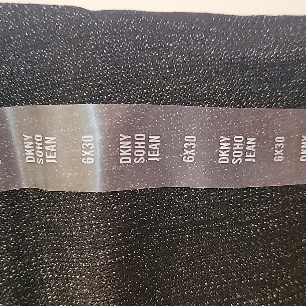 DKNY indigo blue soho boot Women's  Jeans 28x30 6S - Picture 10 of 11